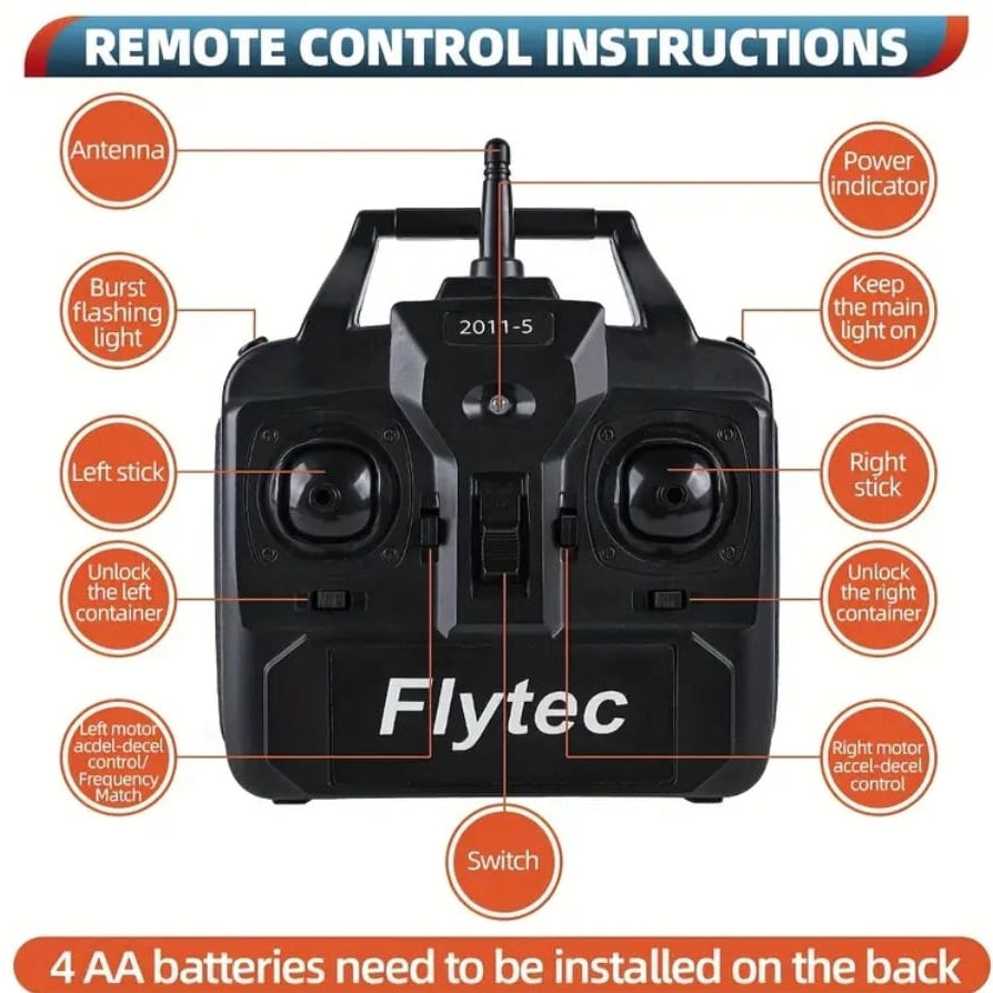 Wireless Remote Control Fishing Boat