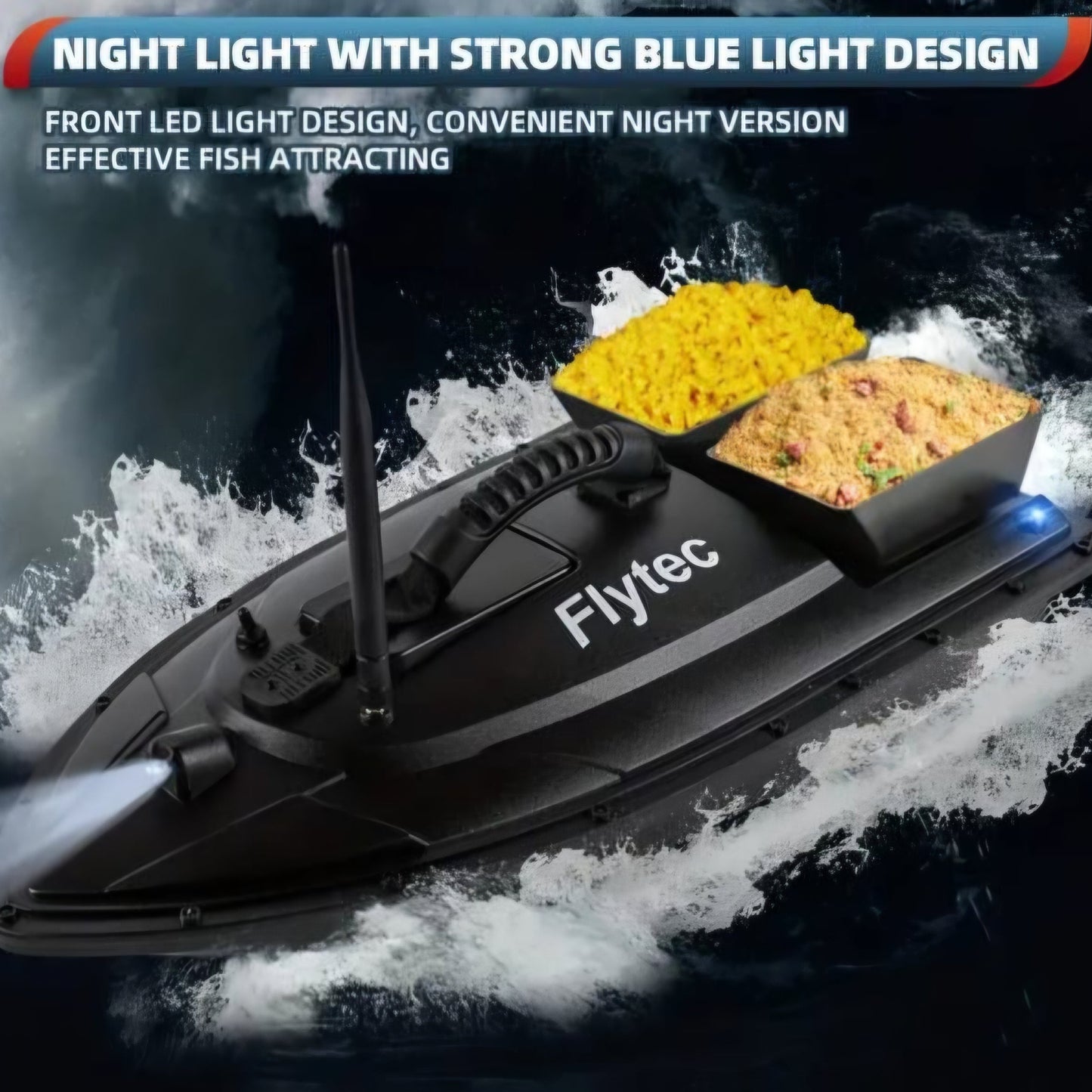 Wireless Remote Control Fishing Boat