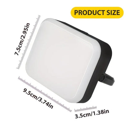Magnetic base camping light