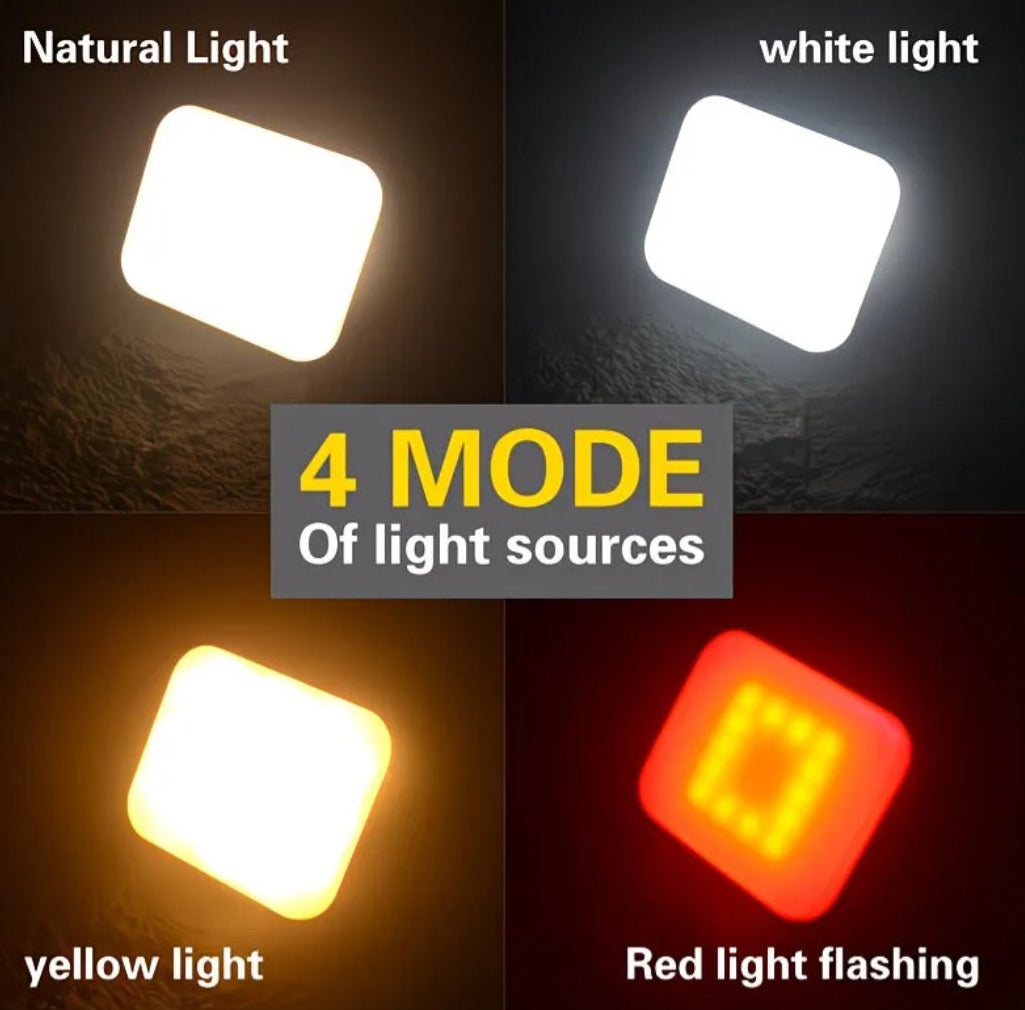 Magnetic base camping light